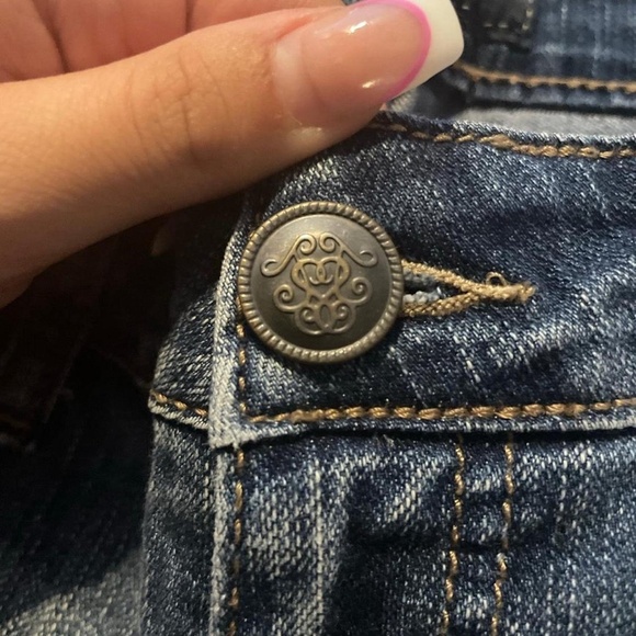 Jessica Simpson Rockin’ Curvy Boot 28 Short Skinny Low Rise Jeans Vintage - Picture 8 of 8